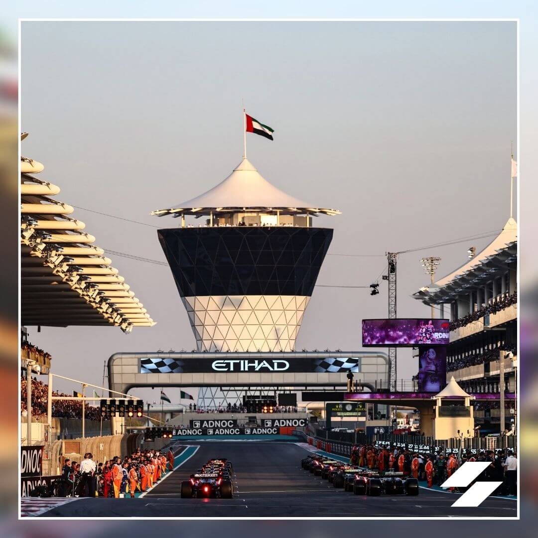 Abu Dhabi Grand Prix, ready for lights out at the Abu Dhabi Grand Prix