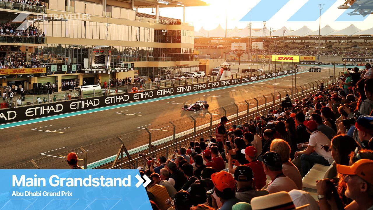 Abu Dhabi Grand Prix Main Grandstand