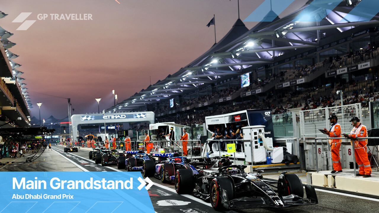 Abu Dhabi Grand Prix Main Grandstand