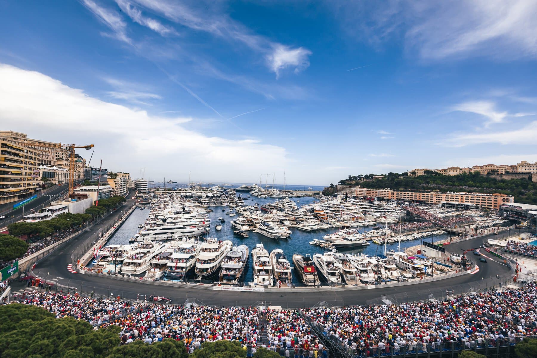 Grandstand K, Monaco Harbour Grand Prix.