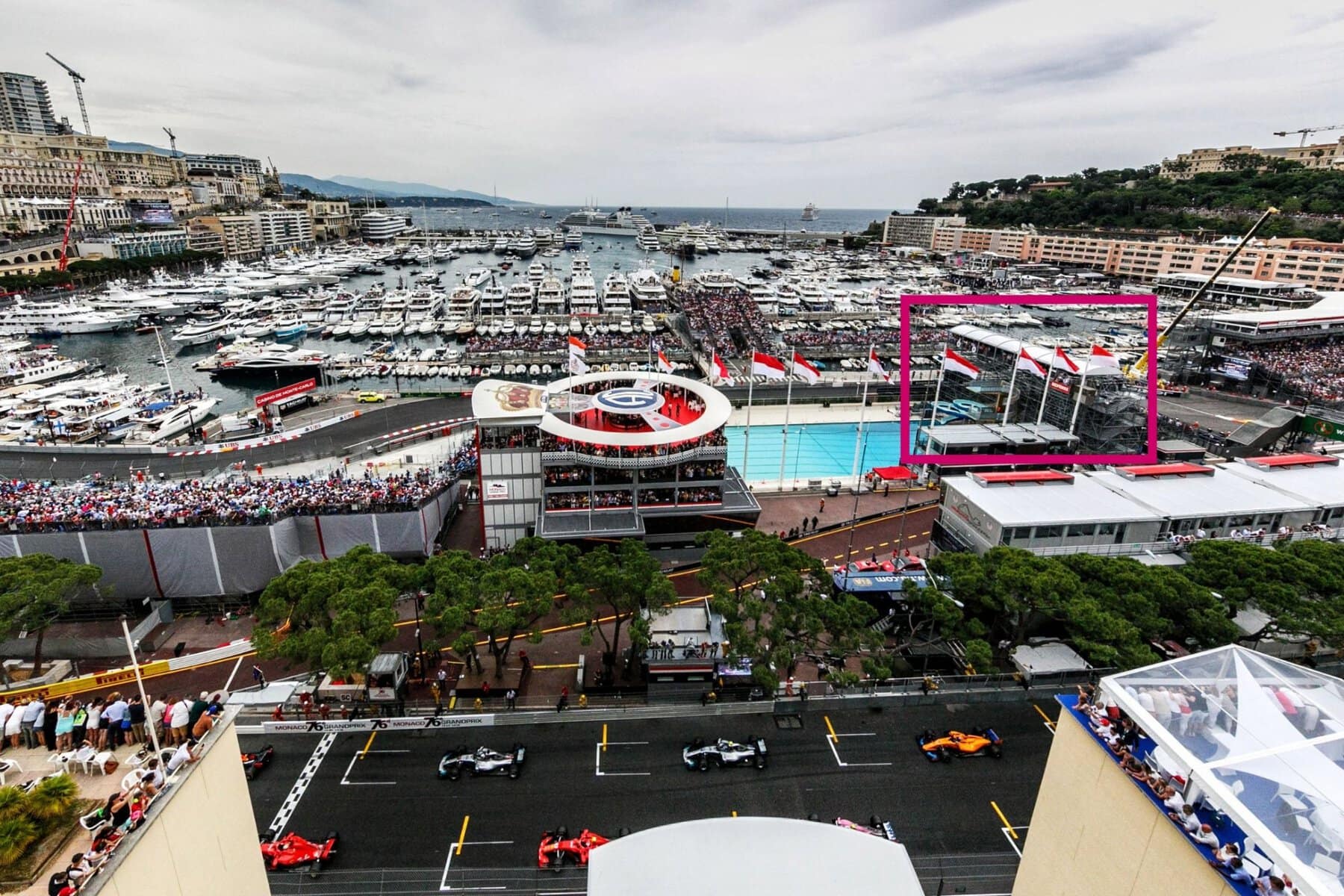 Shangri-La Rooftop Monaco Grand Prix Travel