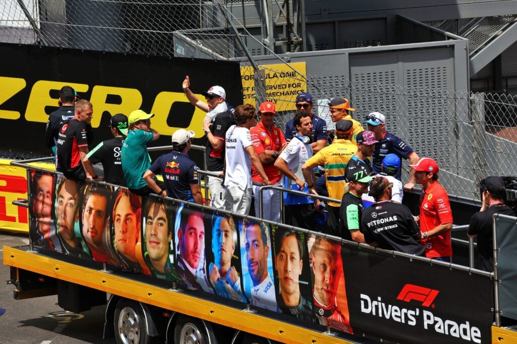 Drivers' parade Monaco Gand Prix