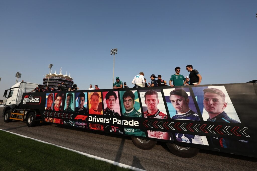 Drivers' parade