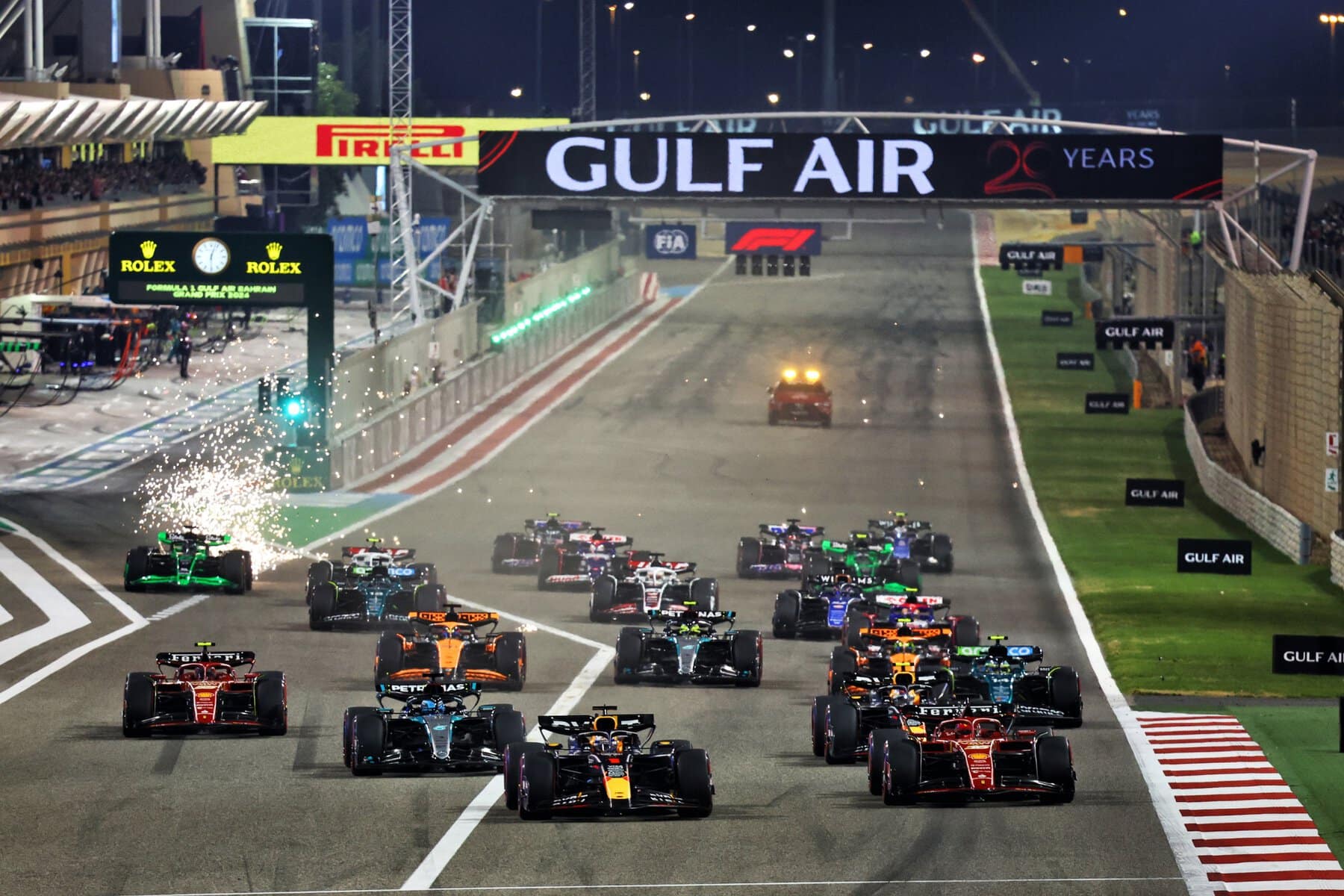 Start of the Bavarian Grand Prix