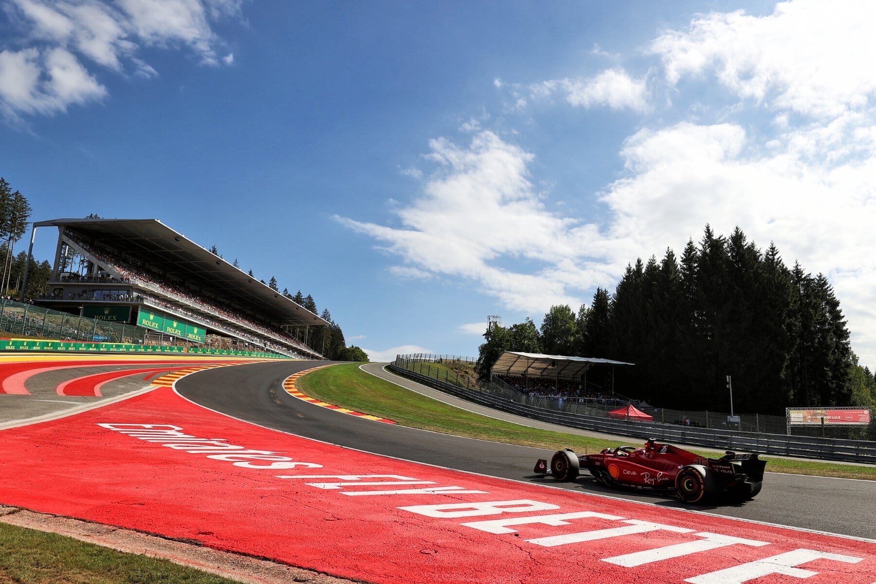 Ferrari Eau Rouge​ Belgium Grand Prix
