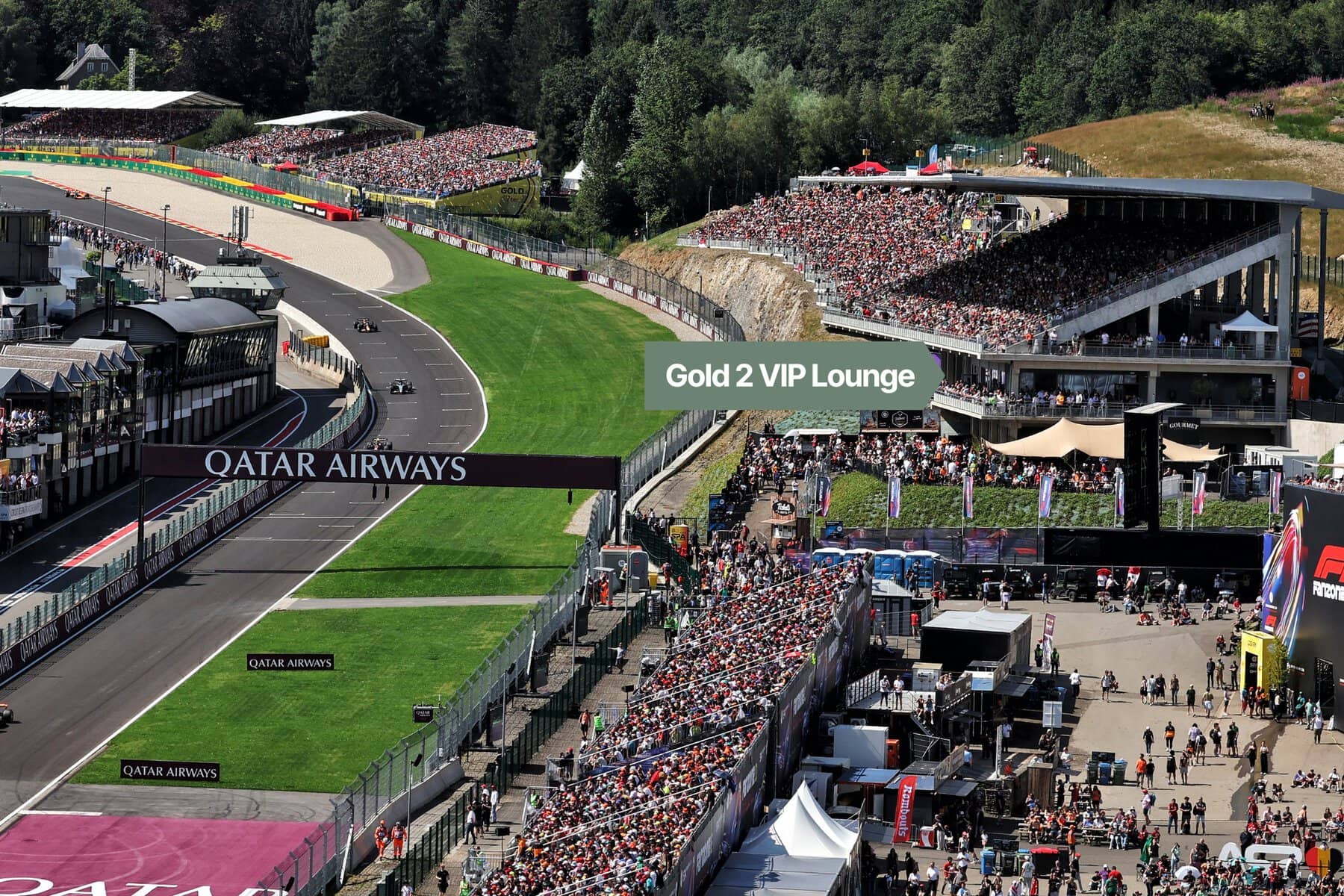 Gold 2 VIP Belgium Grand Prix