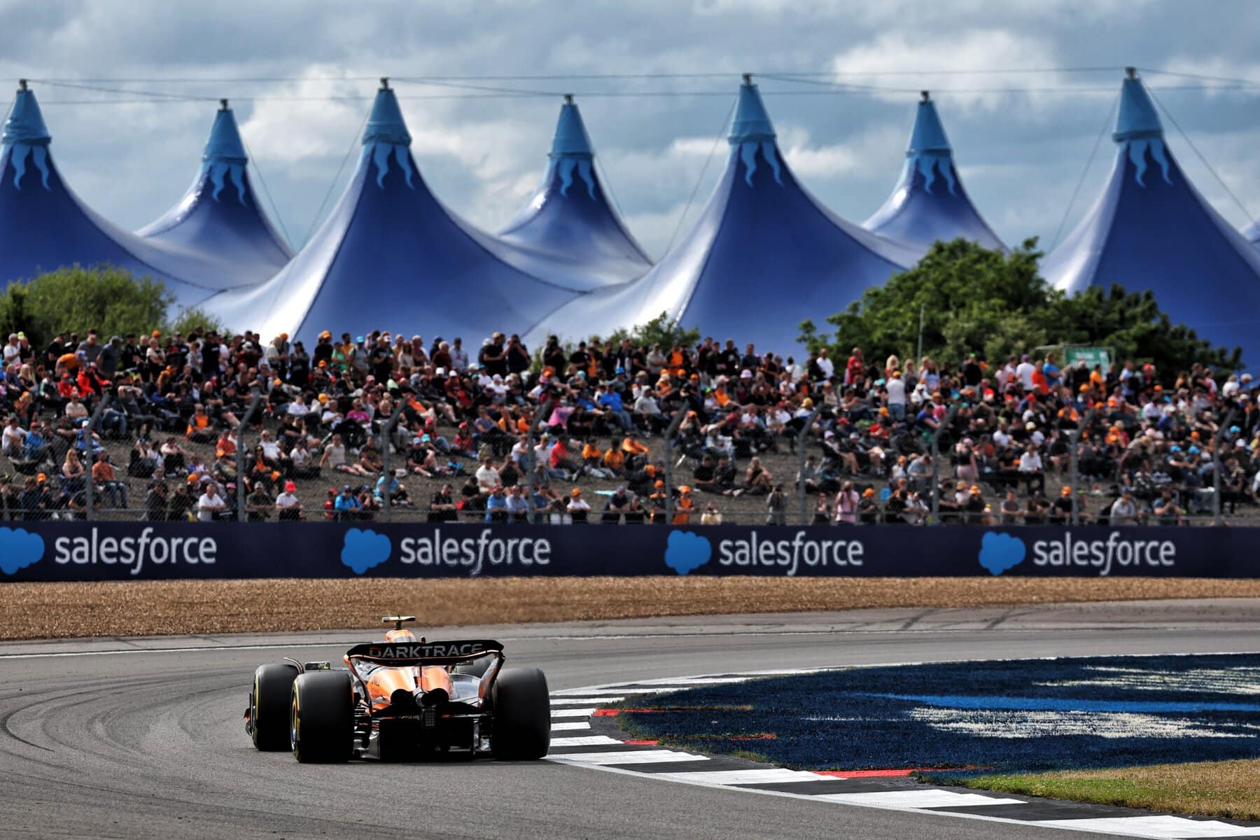McLaren at the British Grand Prix.