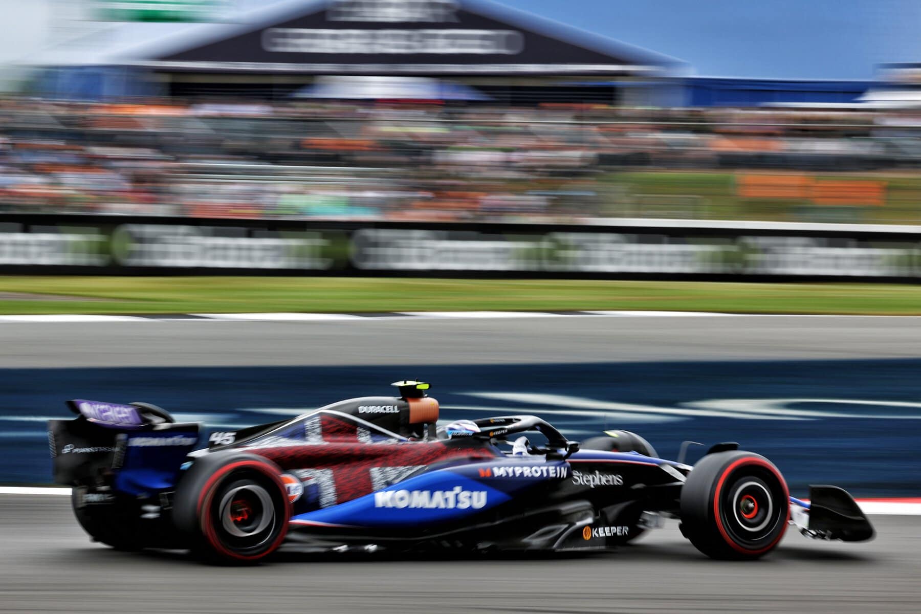 Williams F1 car at Silverstone