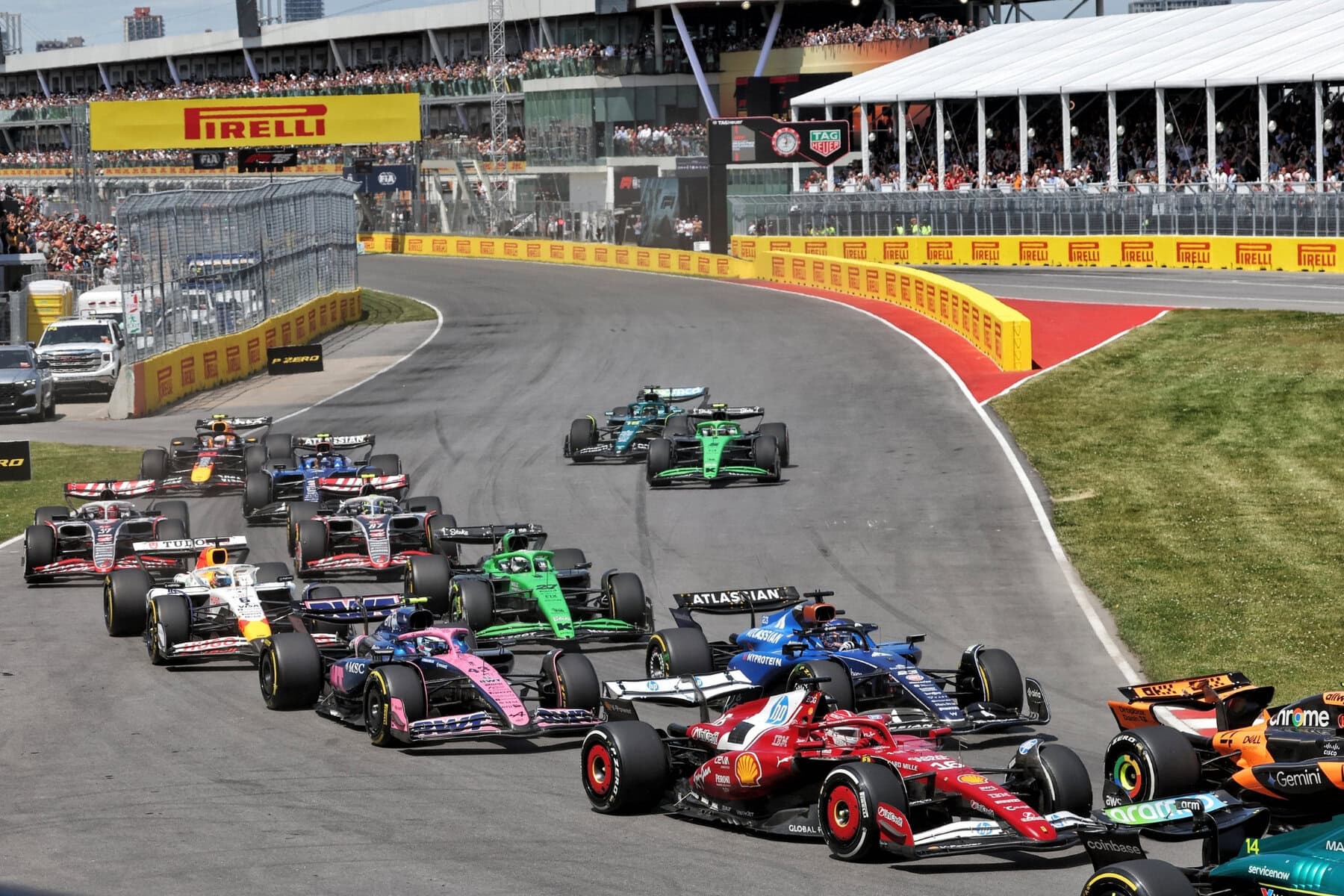 Turn 1, Canadian Grand Prix.