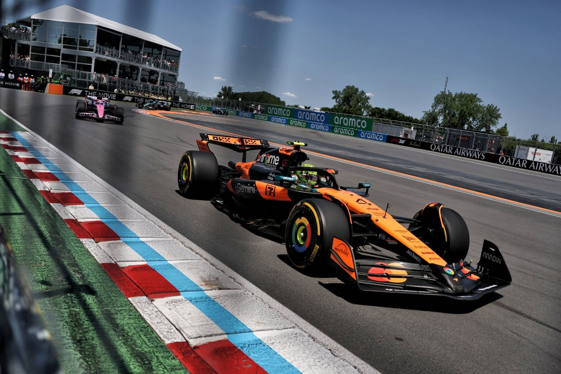 mclaren at the Canadian Grand Prix