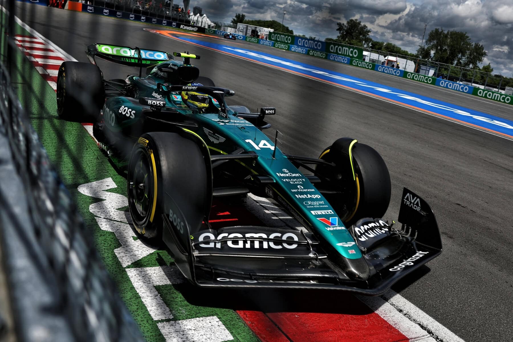 Aston Martin at the Canadian Grand Prix