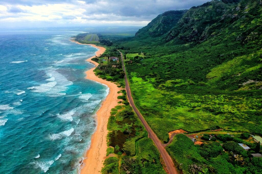 North shore of Oahu Hawaii