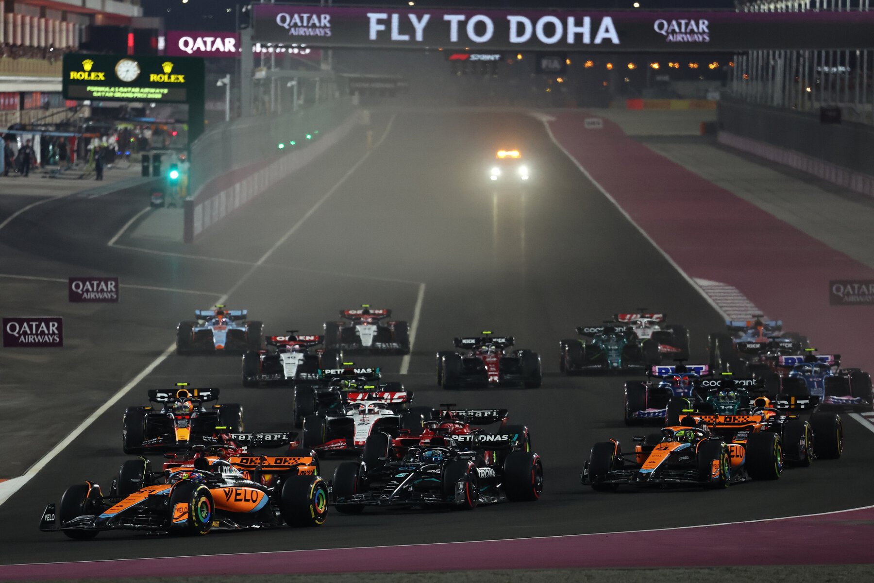 race start Qatar Grand Prix