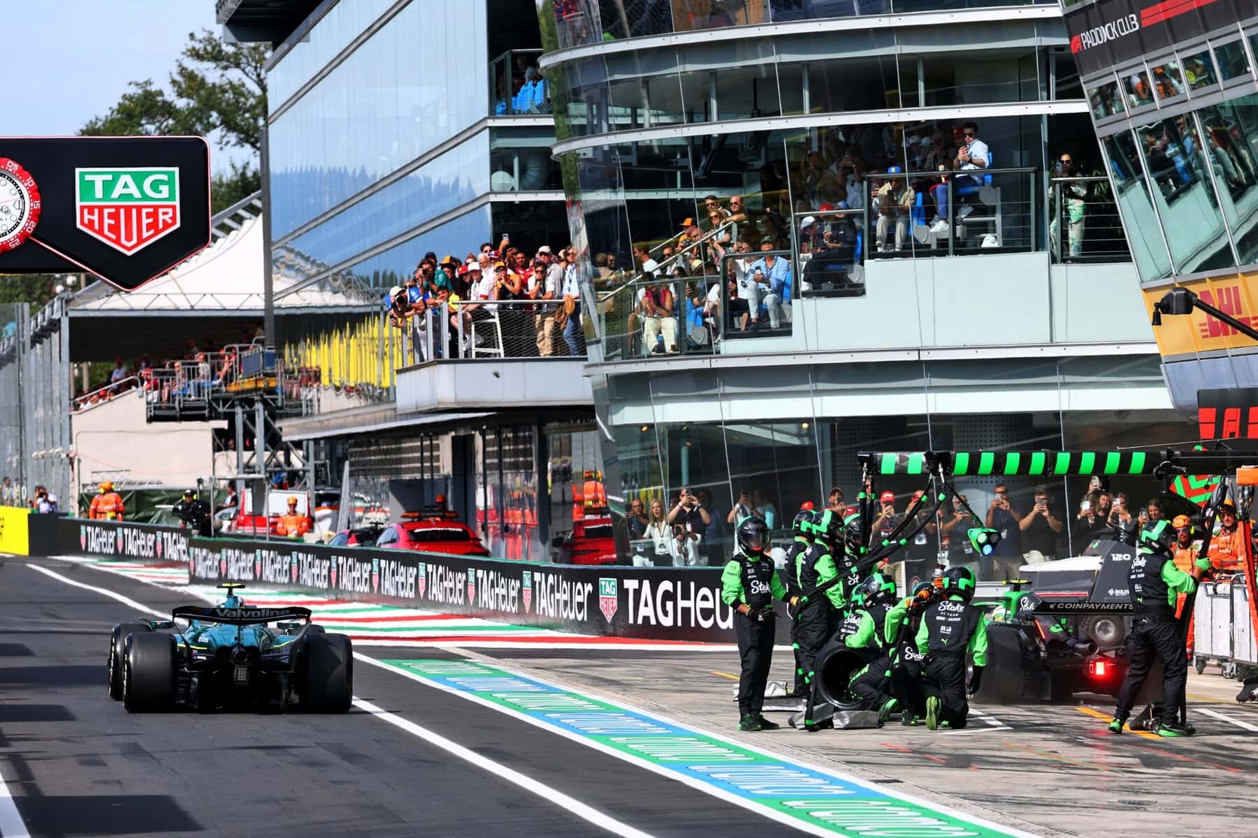 Race Club Lounge at the Italian Grand Prix