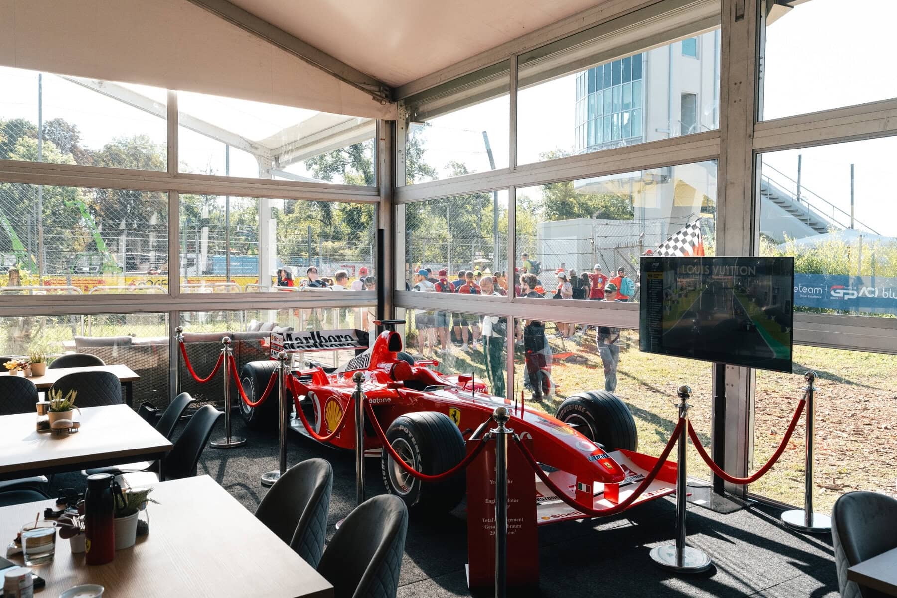 Schumacher Lounge at the Italian Grand Prix