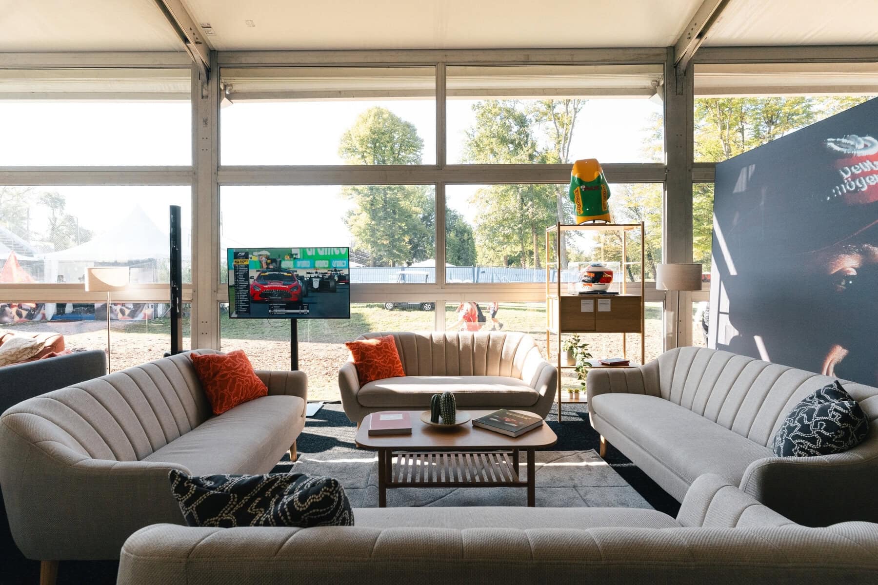 Schumacher Lounge at the Italian Grand Prix