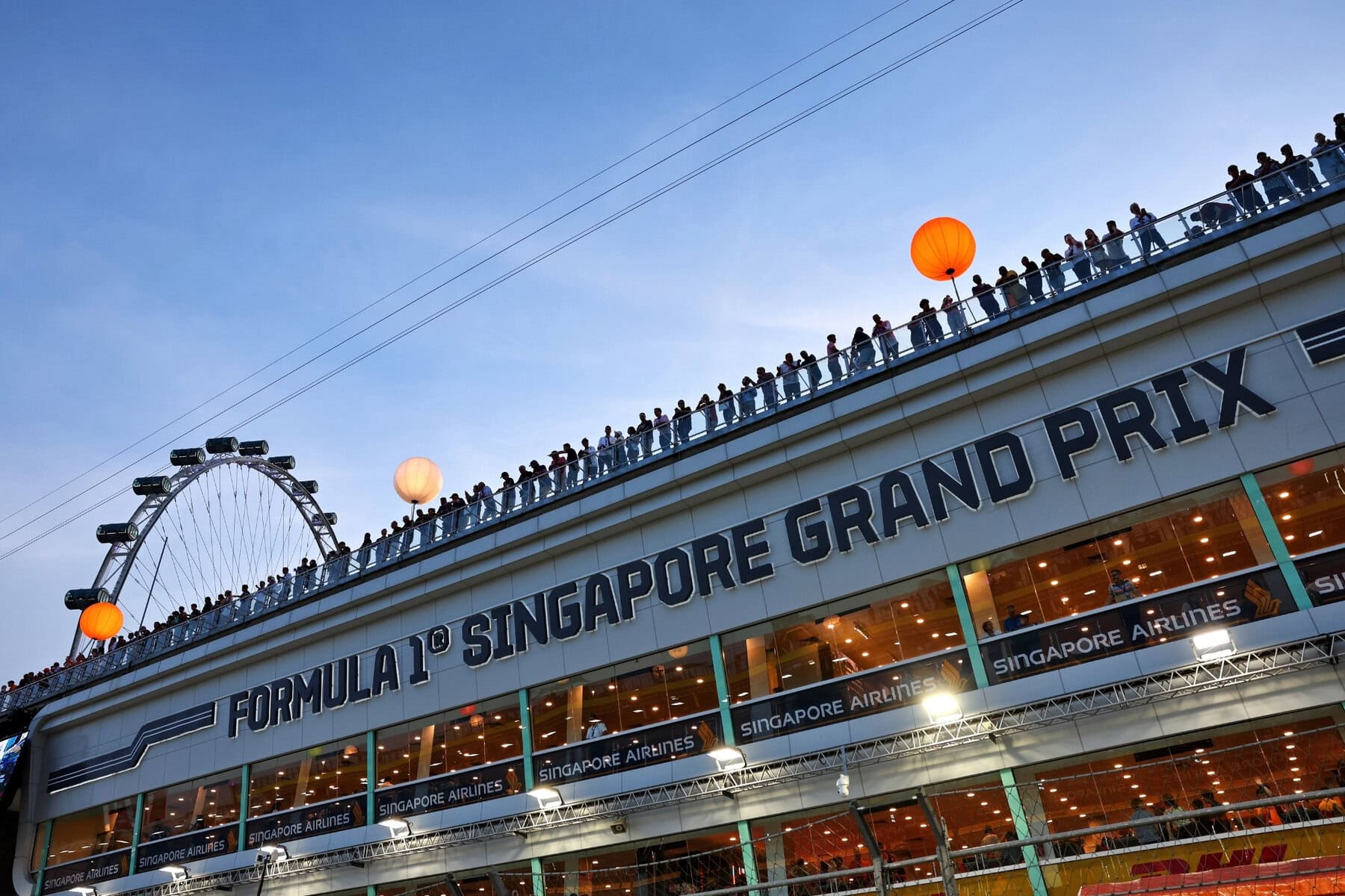 Singapore Grand Prix paddock club