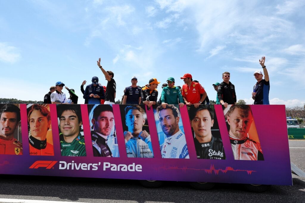 Drivers' parade ​Japanese Grand Prix 