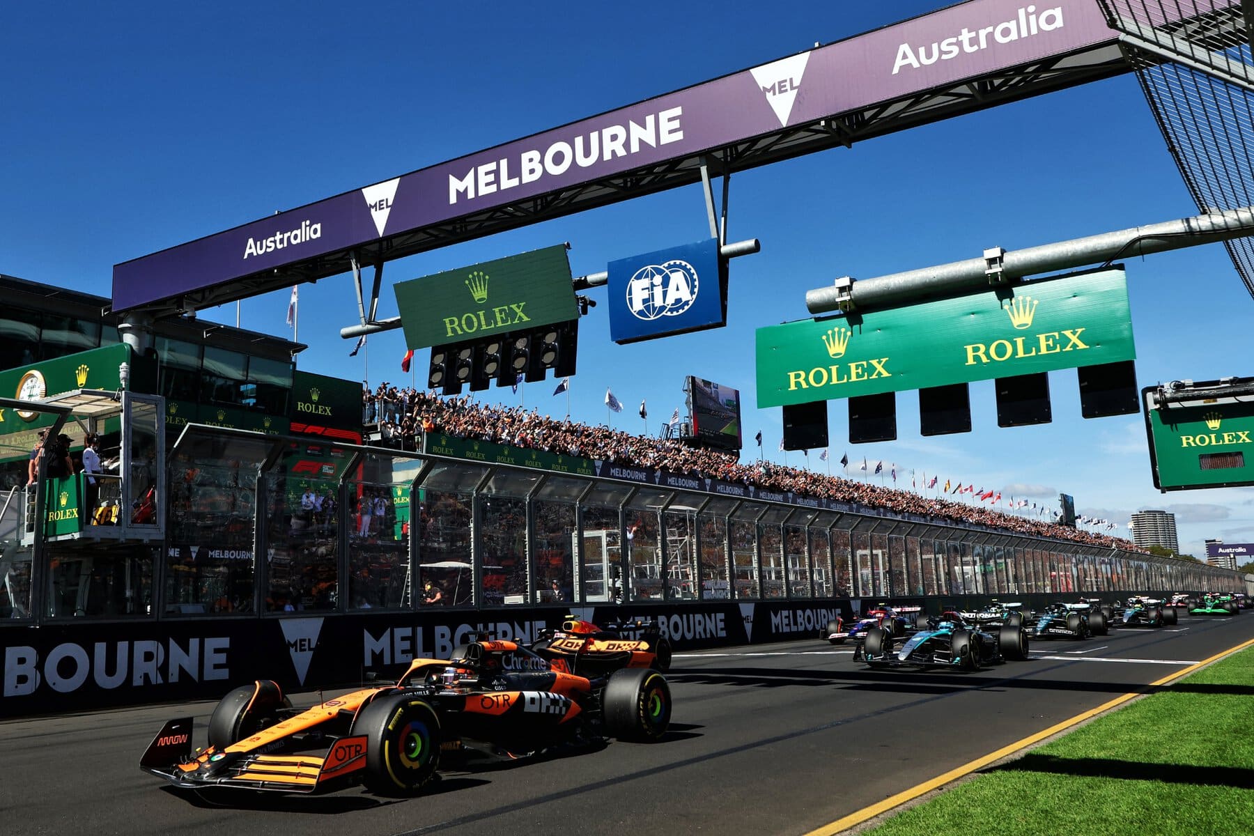 mclaren f1 car ​​Australian Grand Prix