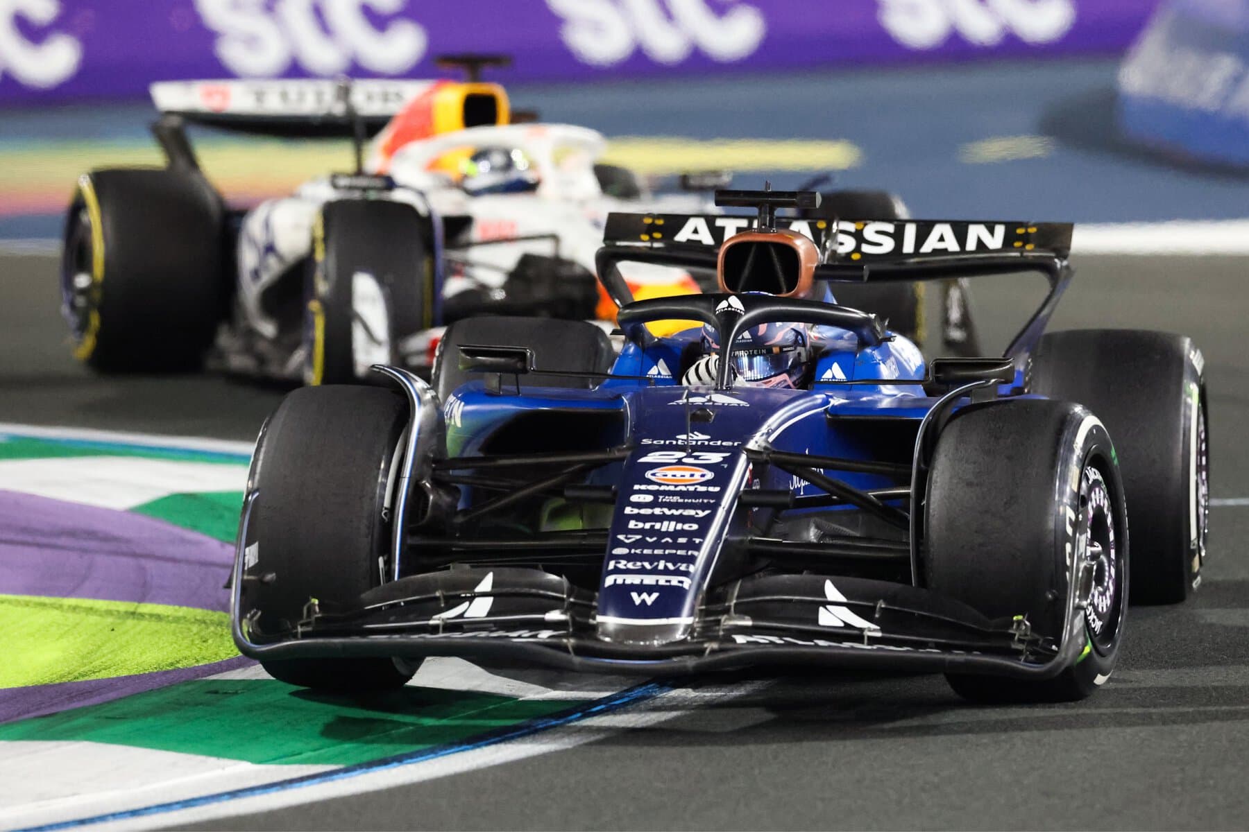 williams f1 car Saudi Arabian Grand Prix