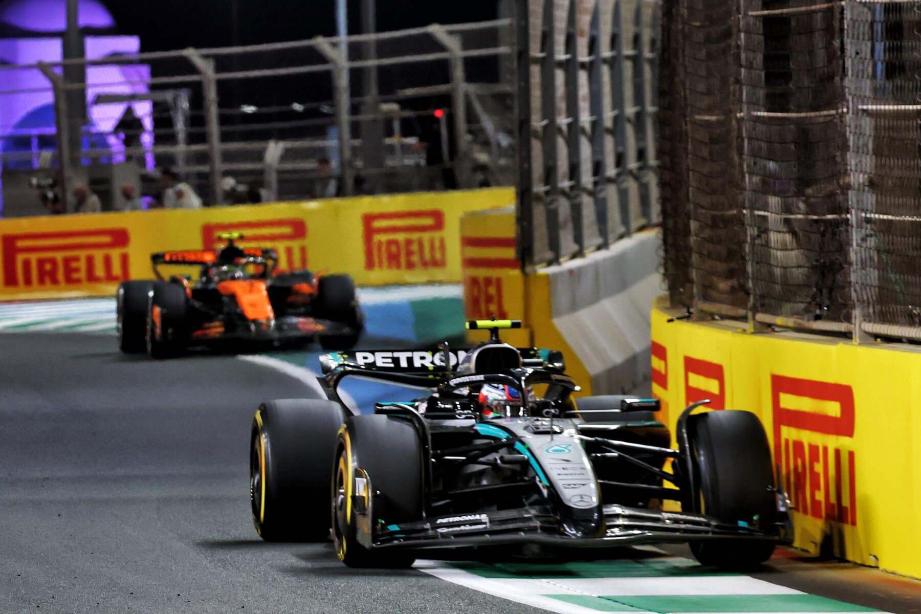 mercerdes at the Saudi Arabian Grand Prix