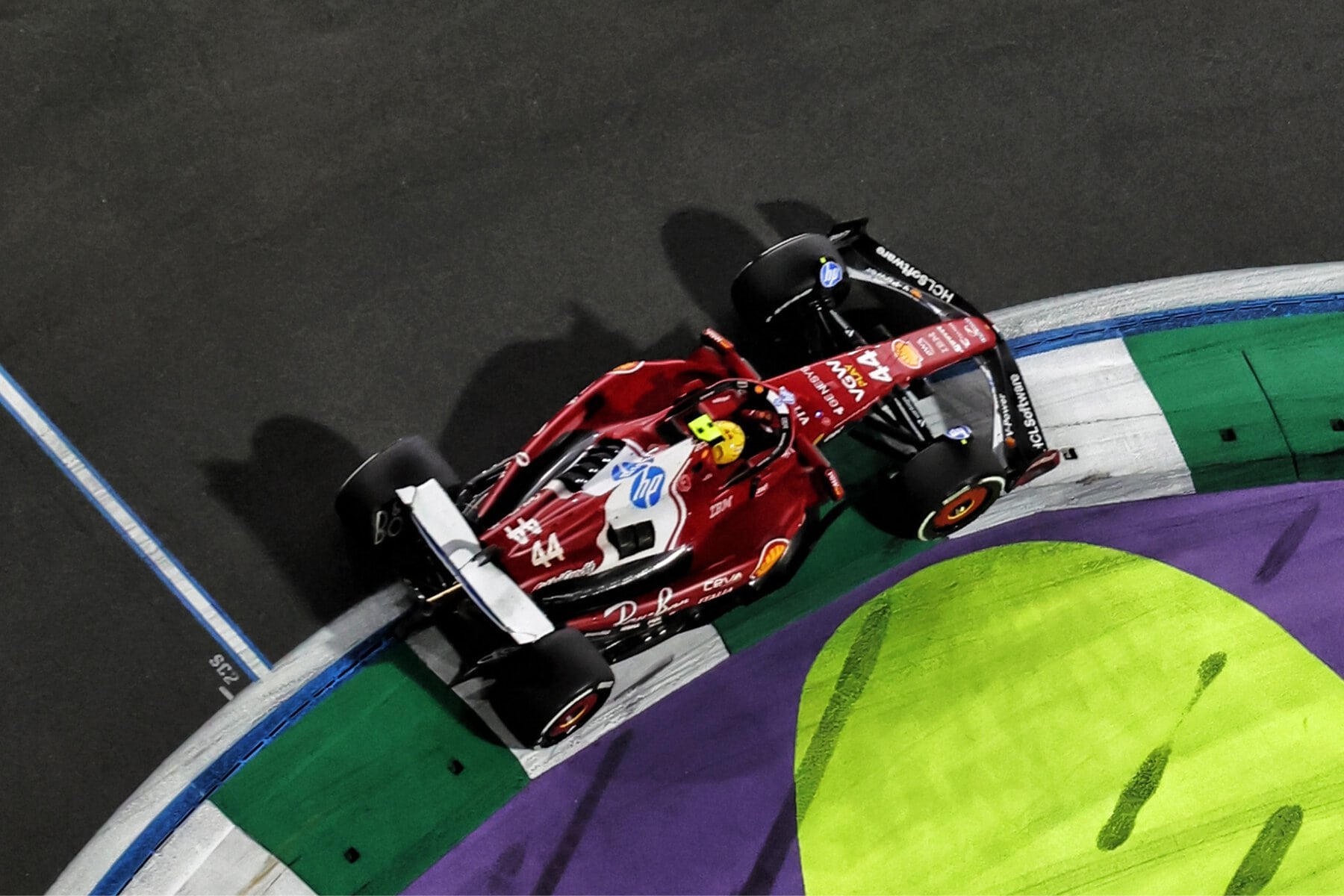Ferrari at the Saudi Arabian Grand Prix