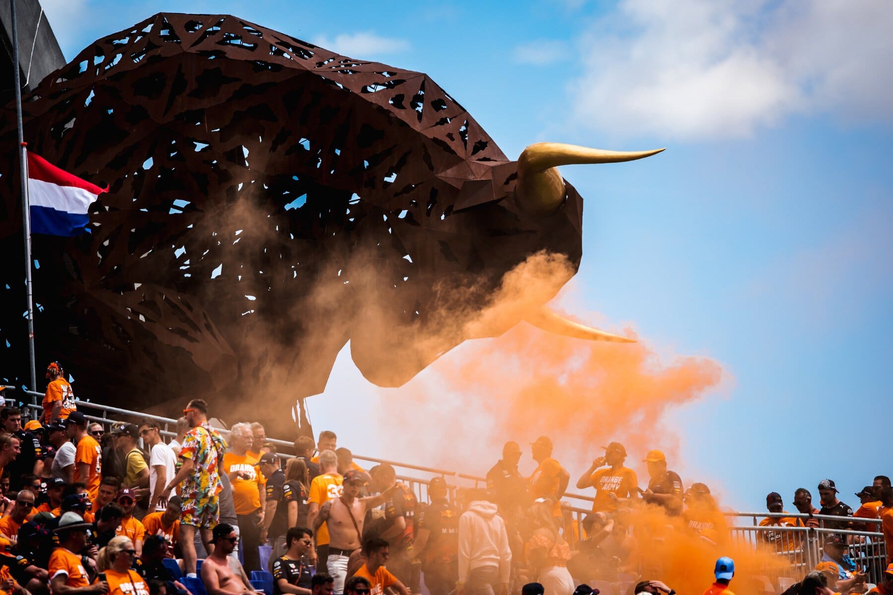 Dutch fans at the Austrian Grand Prix