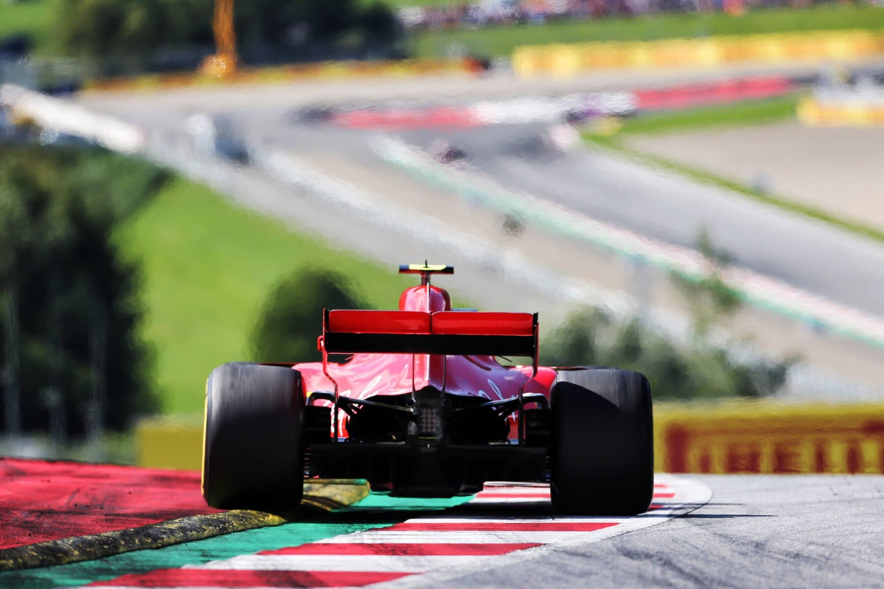 Ferrari at the Austrian Grand Prix.