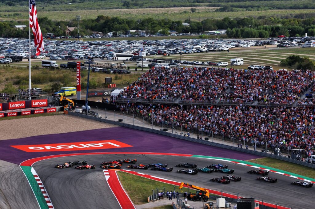 Turn 1 Grandstand at Circuit of the Americas