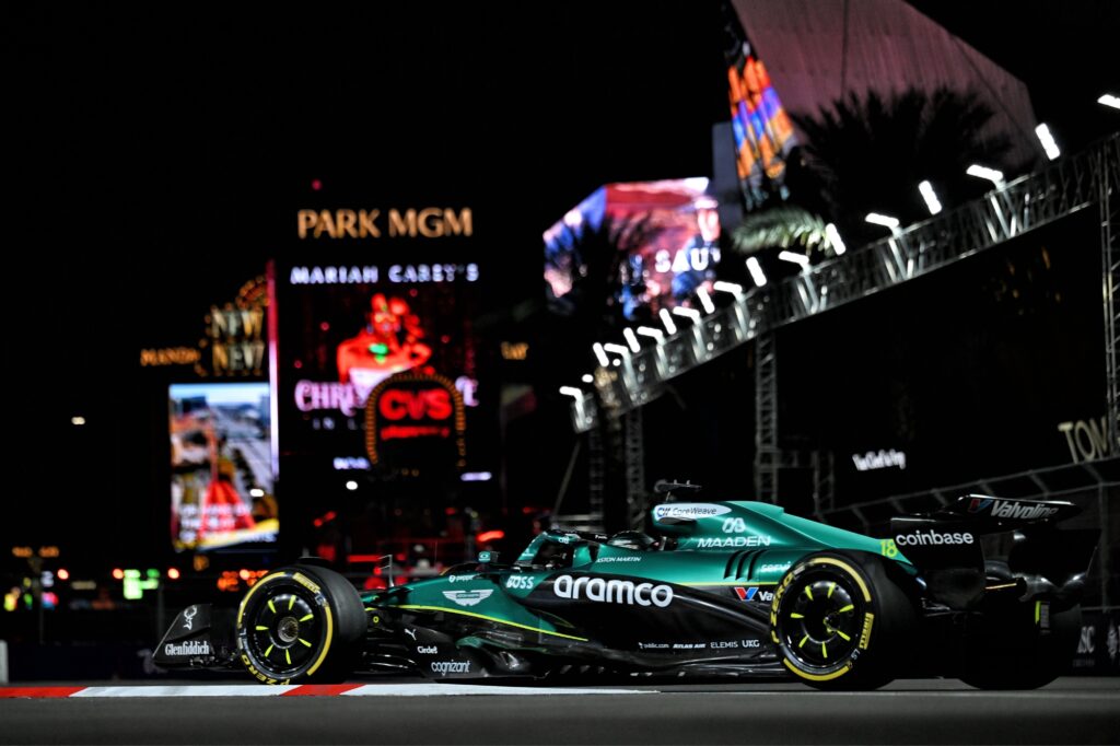 Racing down the Las Vegas Strip