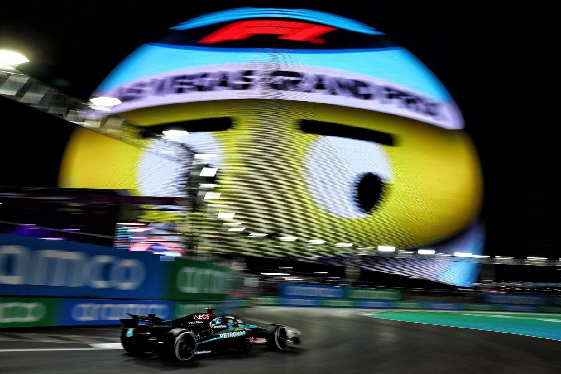 Sphere at the Las Vegas Grand Prix