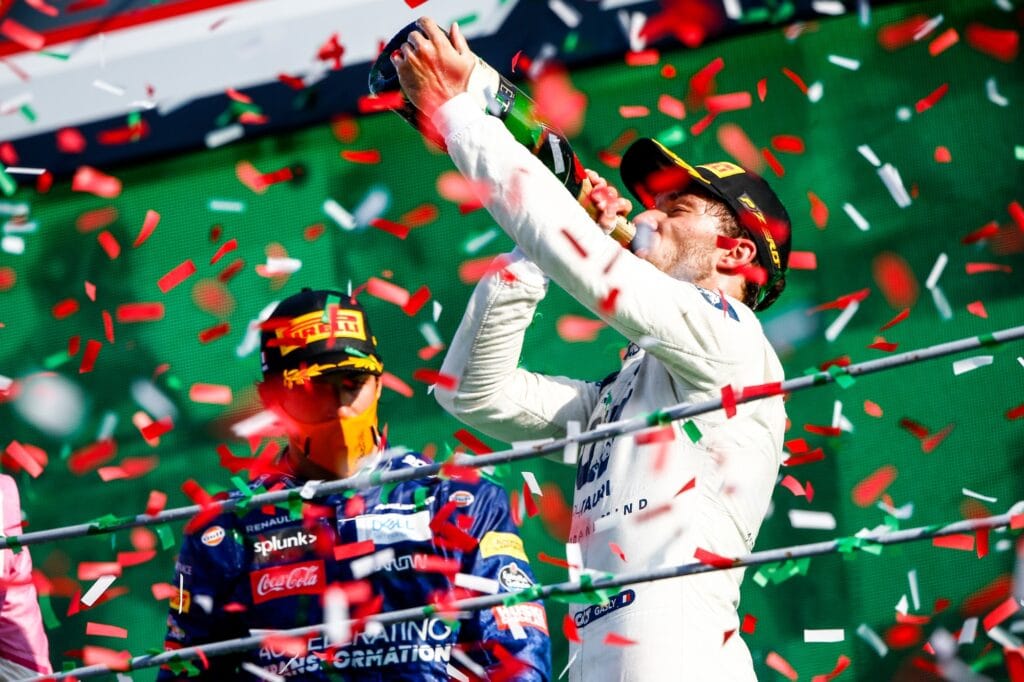 Pierre Gasly won the 2020 Italian Grand Prix at Monza