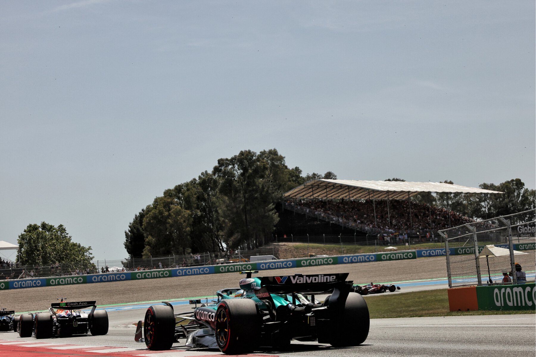 Spanish Barcelona-Catalunya Grand Prix Turn 1