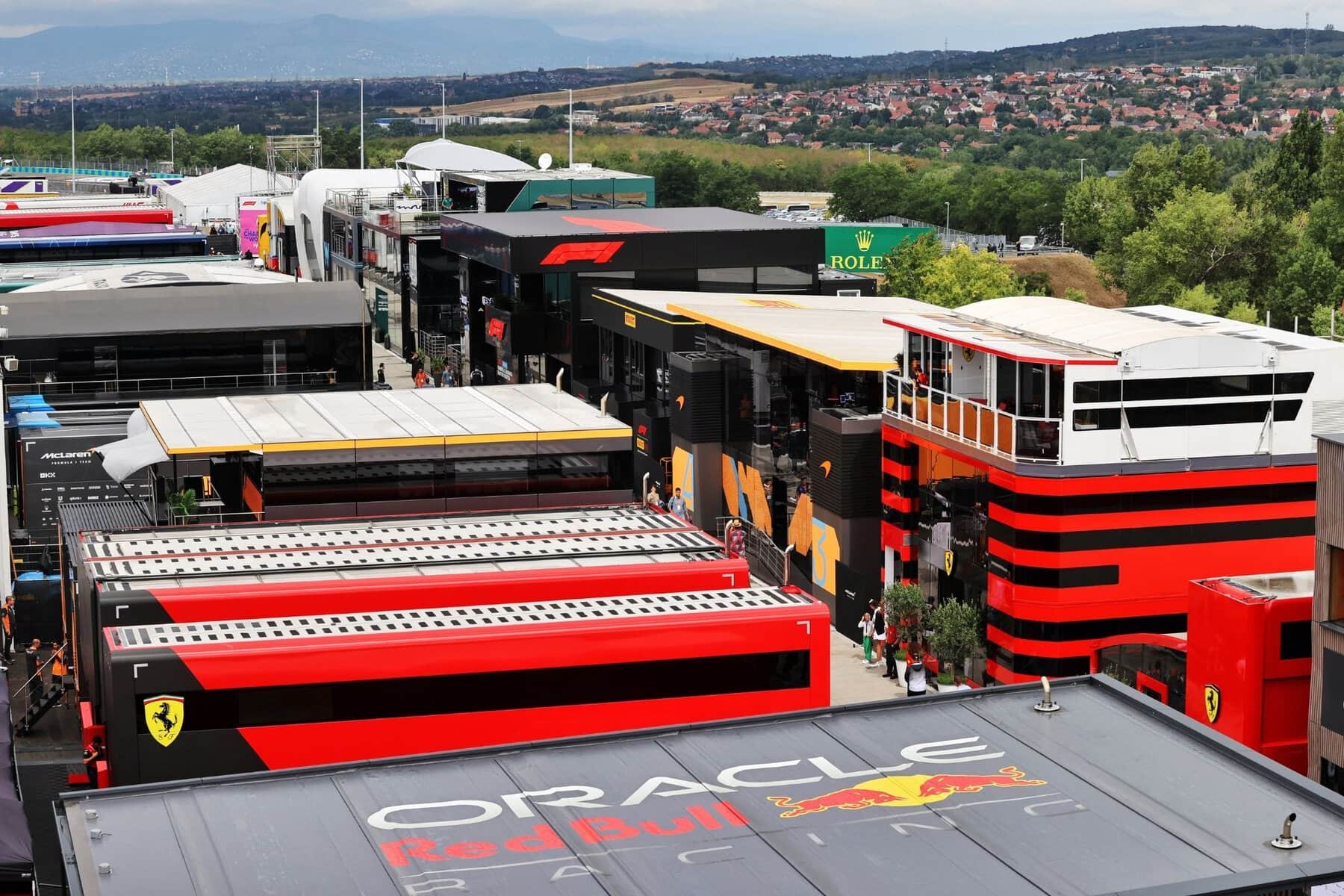 Hungaroring Paddock