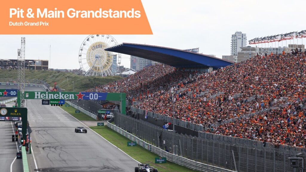 Main and Pit Grandstands