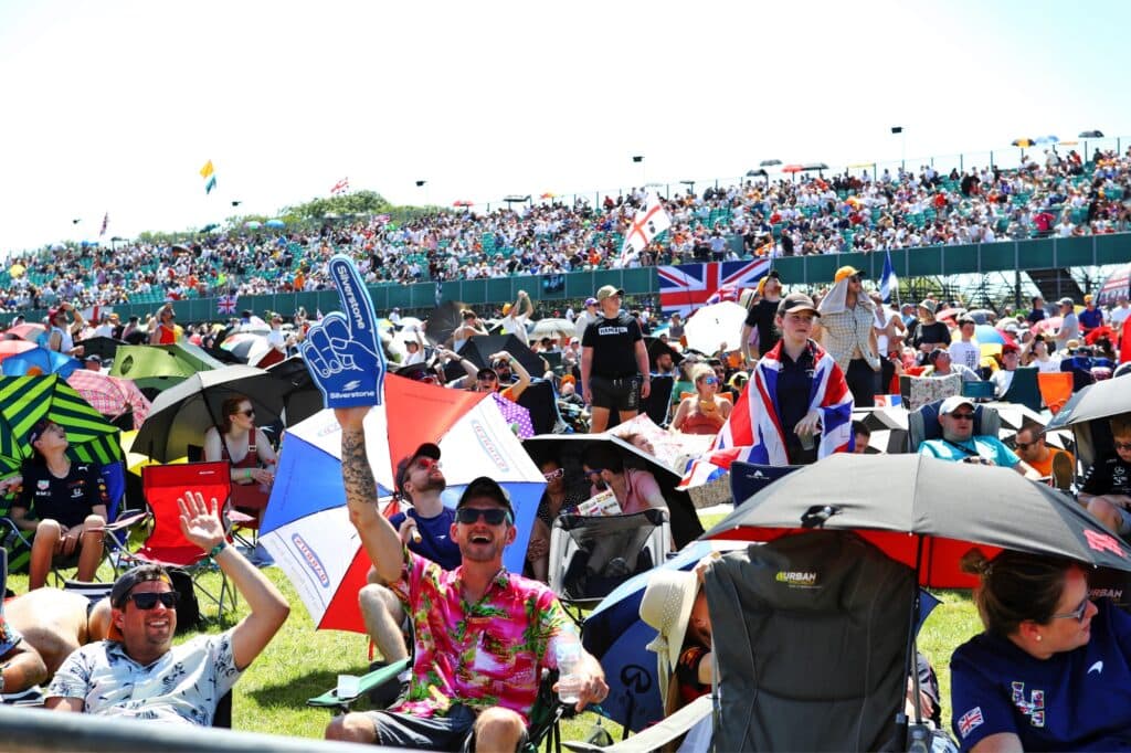 General Admission is a popular choice at Silverstone