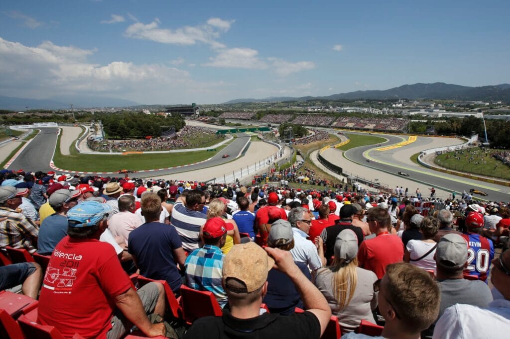 Grandstand L Barcelona Grand Prix 