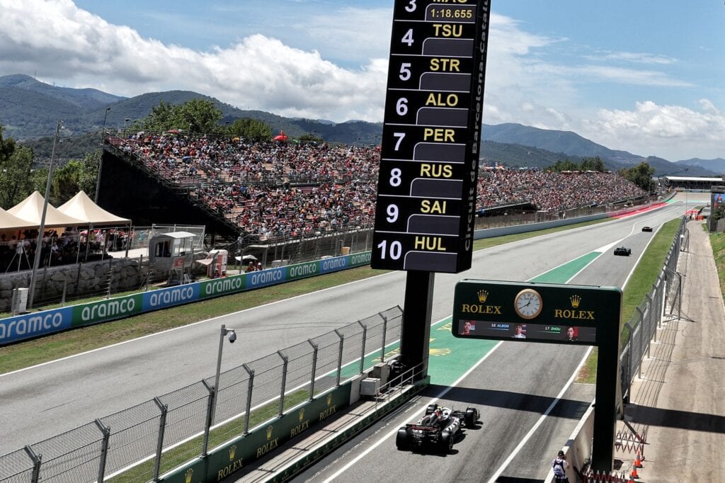 Grandstands J, K, E & F Barcelona