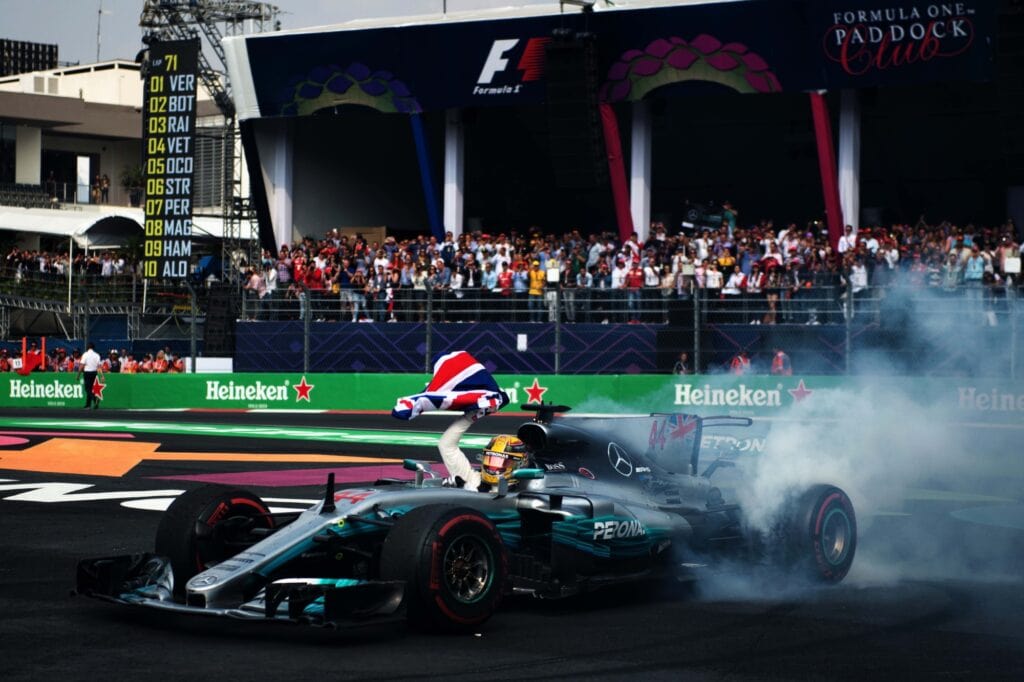 Lewis Hamilton sealed back-to-back titles in Mexico