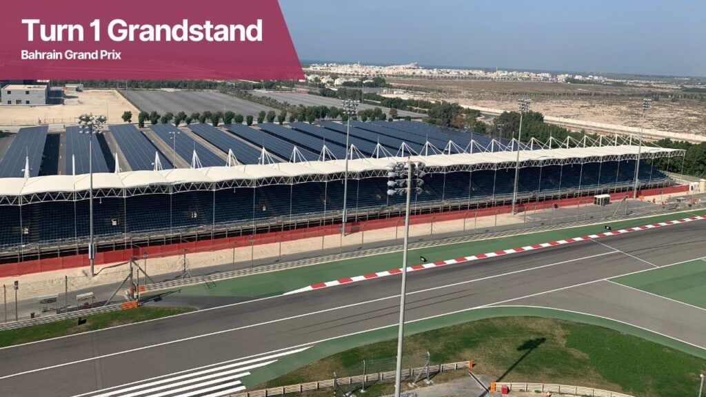 Turn 1 Grandstand Bahrain
